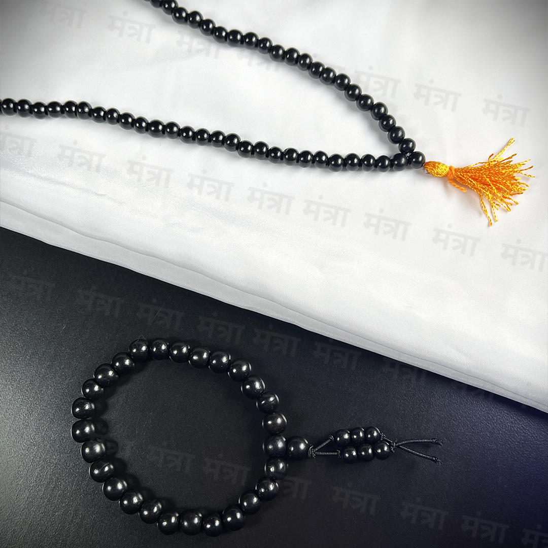 Karungali Malai Combo- Natural Ebony Wood Certified