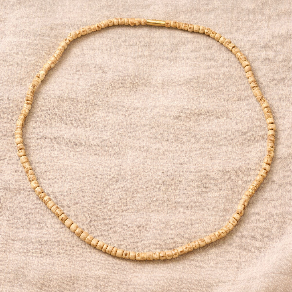 Mantraa's Small Round Tulsi Mala - 1 Kanthi
