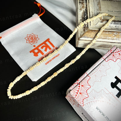 Mantraa - Pure Tulsi Mala for Spiritual Harmony & Peace