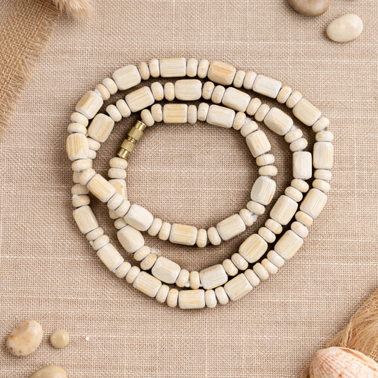 Mantraa - Pure Tulsi Mala for Spiritual Harmony & Peace