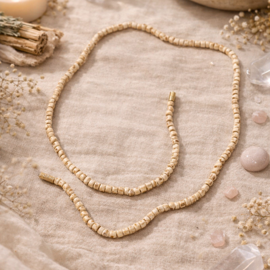 Mantraa's Small Round Tulsi Mala - 1 Kanthi