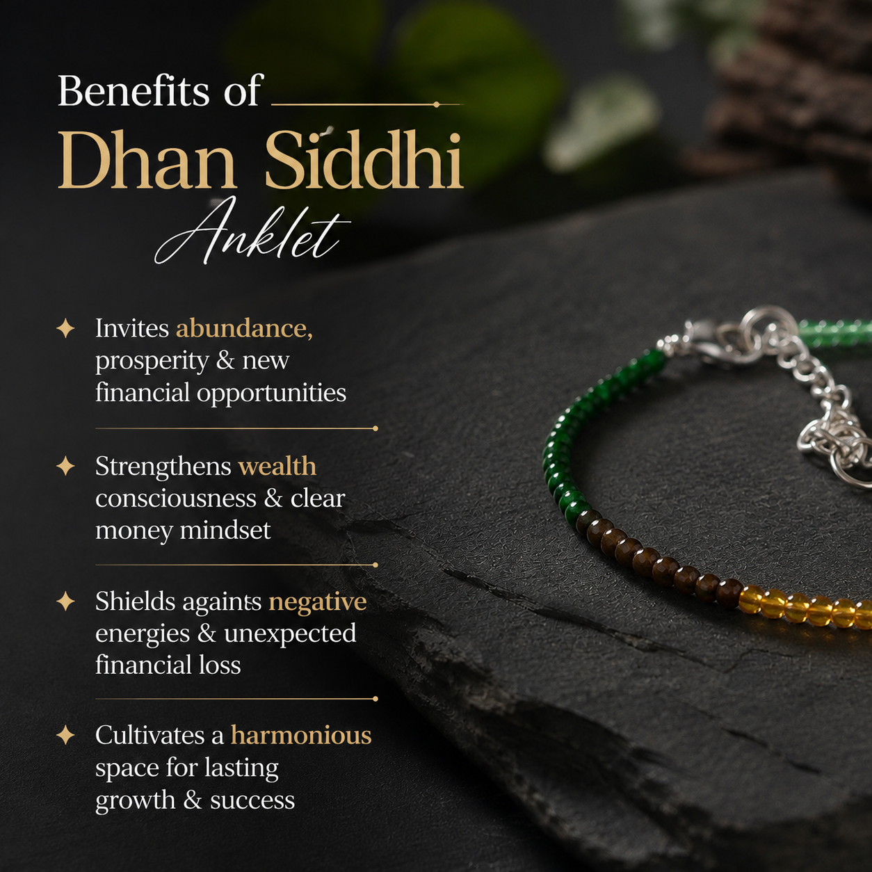Dhan Siddhi Money Anklet For Women