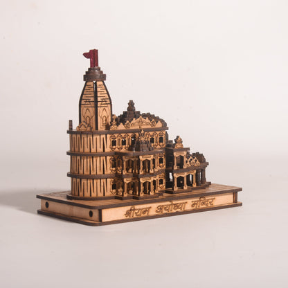 Shri Ram Janmabhoomi Mandir Ayodhya 3D Wooden Temple
