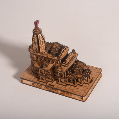Shri Ram Janmabhoomi Mandir Ayodhya 3D Wooden Temple