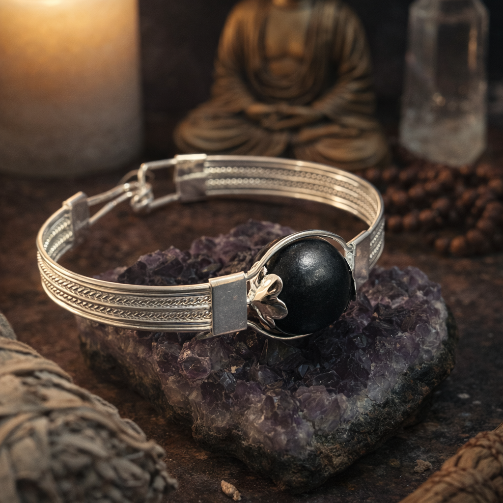 Modern Karungali Kada Bracelet - Certified