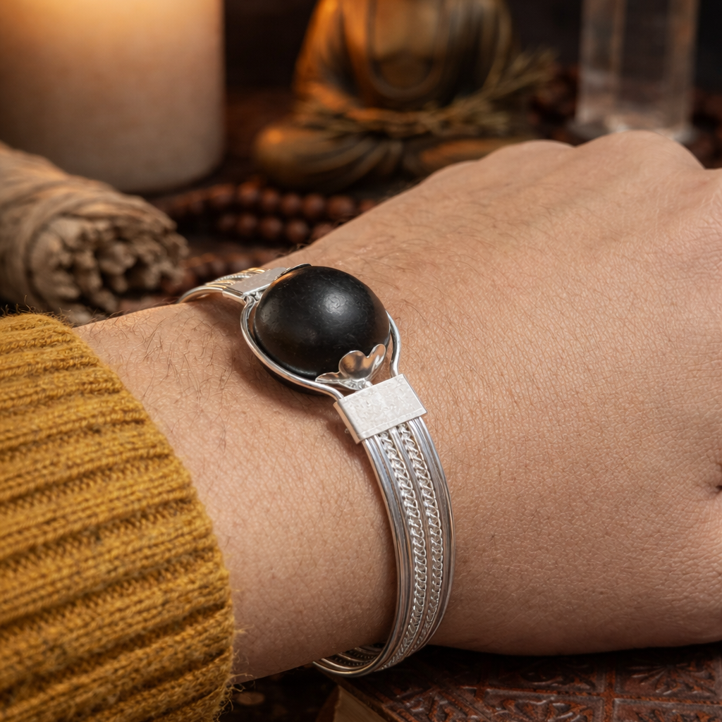 Modern Karungali Kada Bracelet - Certified