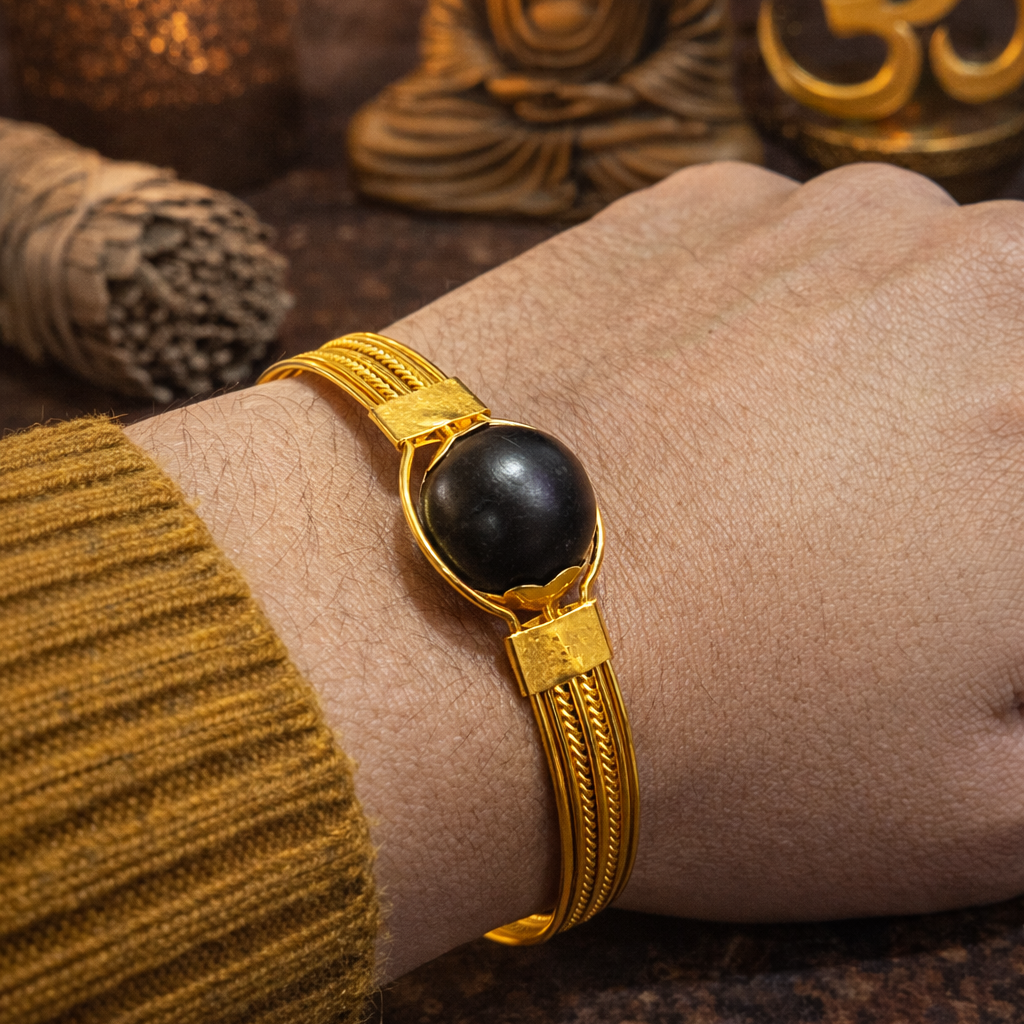 Modern Karungali Kada Bracelet - Certified