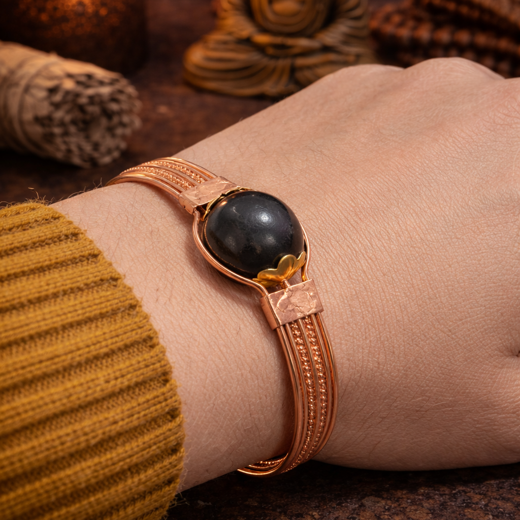 Modern Karungali Kada Bracelet - Certified