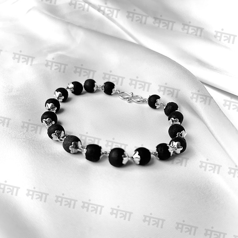 Karungali Bracelet- Silver Plated