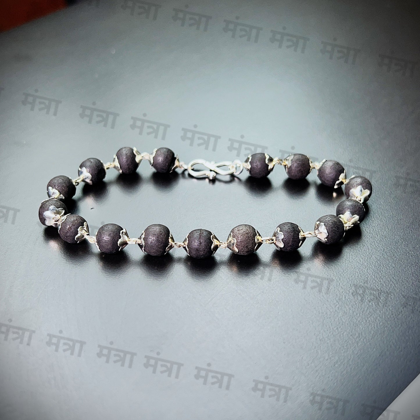 Karungali Bracelet- Silver Plated