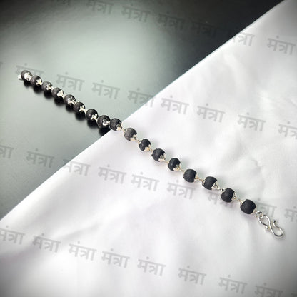 Karungali Bracelet- Silver Plated