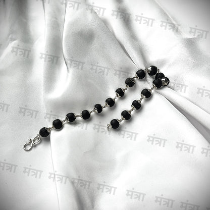 Karungali Bracelet- Silver Plated