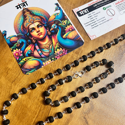 Karungali Malai Combo - Silver Plated