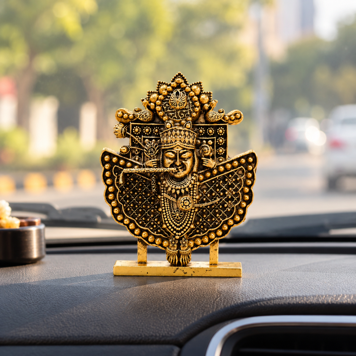 Sanwariya Seth Ji Murti - Gold Plated