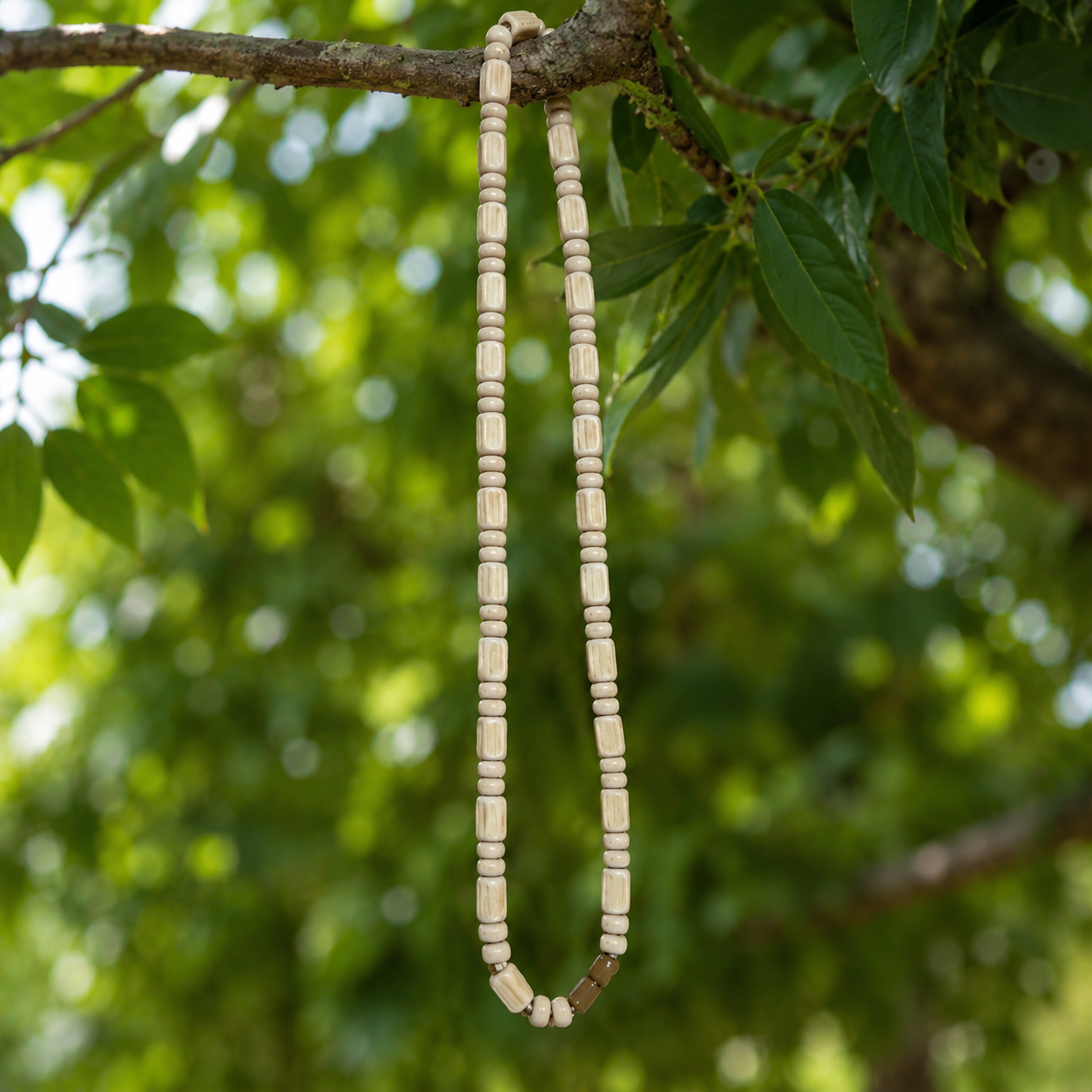 Mantraa - Pure Tulsi Mala for Spiritual Harmony & Peace
