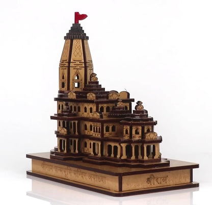 Shri Ram Janmabhoomi Mandir Ayodhya 3D Wooden Temple
